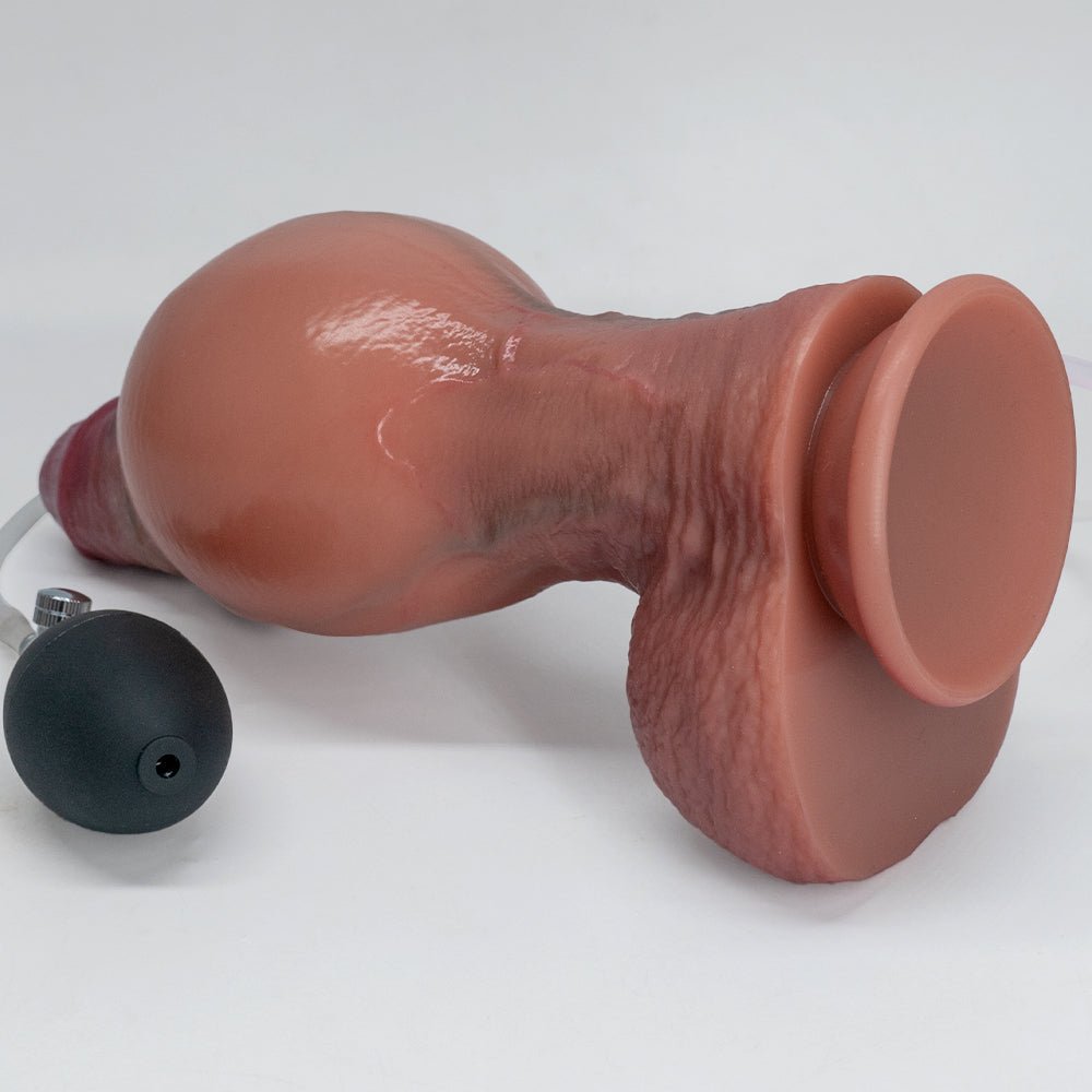 Inflatable Silicone Wellness Massager with Air Pump - Tarisss Sex Toy Store
