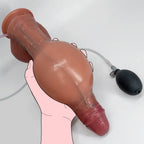 Inflatable Silicone Wellness Massager with Air Pump - Tarisss Sex Toy Store