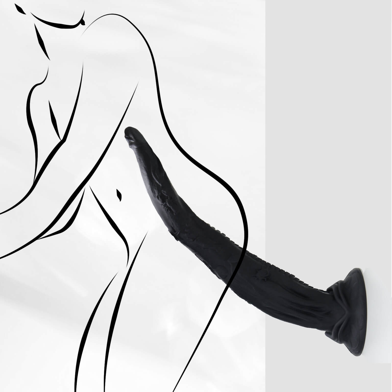 Inkthorn 23 Inch Extra Long Fantasy Tentacle Dildo - Tarisss Sex Toy Store