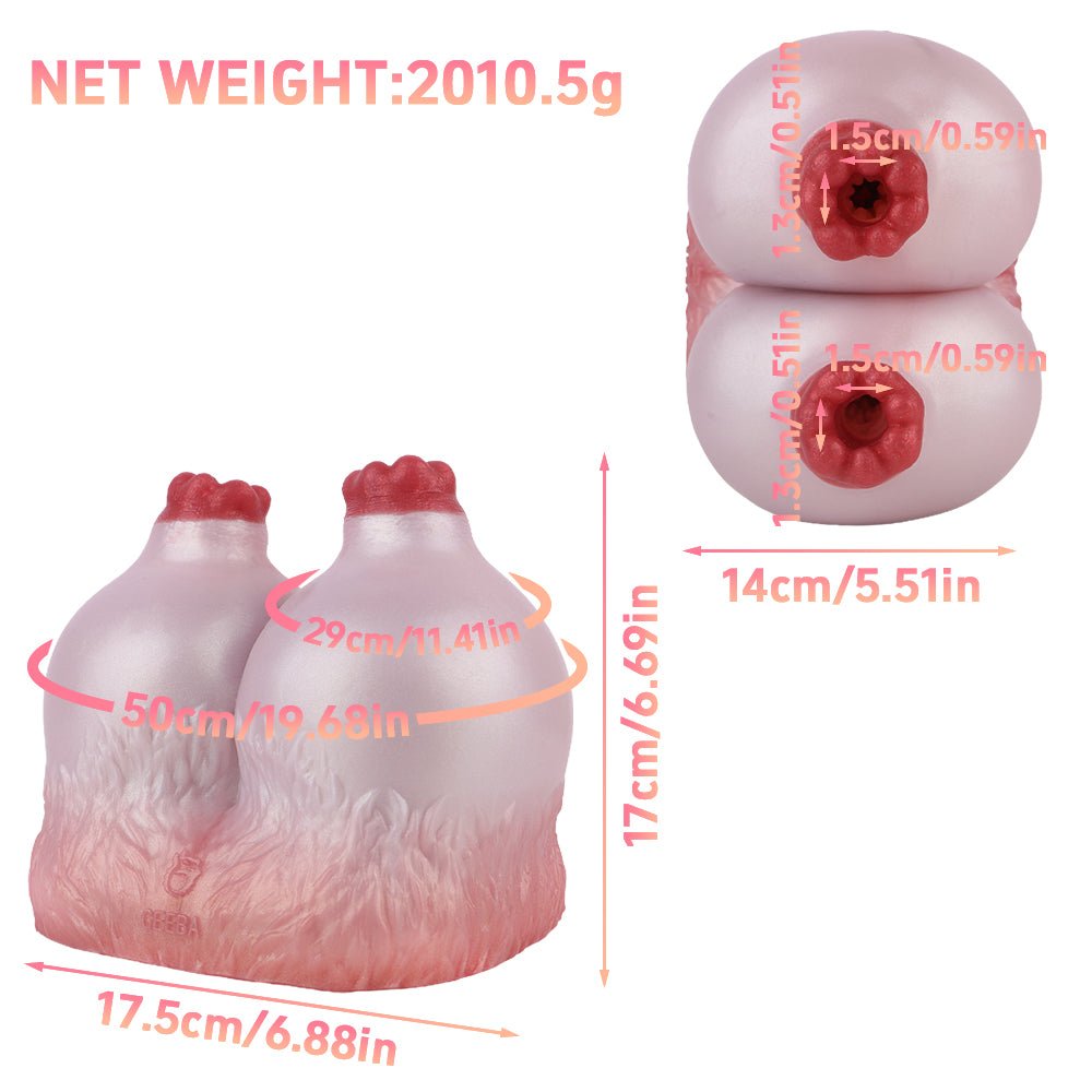 Innovative Sheep Breast Design Fleshlight - Tarisss Sex Toy Store