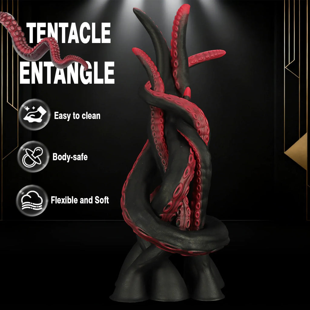 Tentacle Entangle – Extra Long Silicone Tentacle Dildo for Deep Fantasy Stimulation
