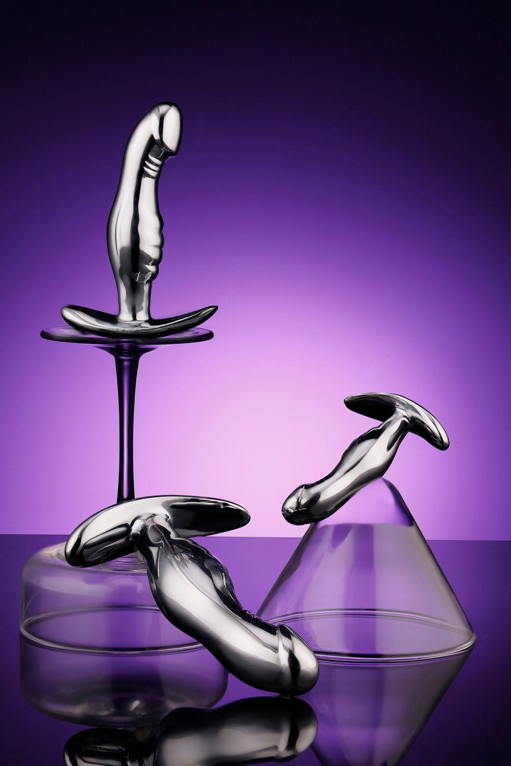 Jewel - Base Metal Plug Collection (3 Sizes) - Color Send At Random - Tarisss Sex Toy Store