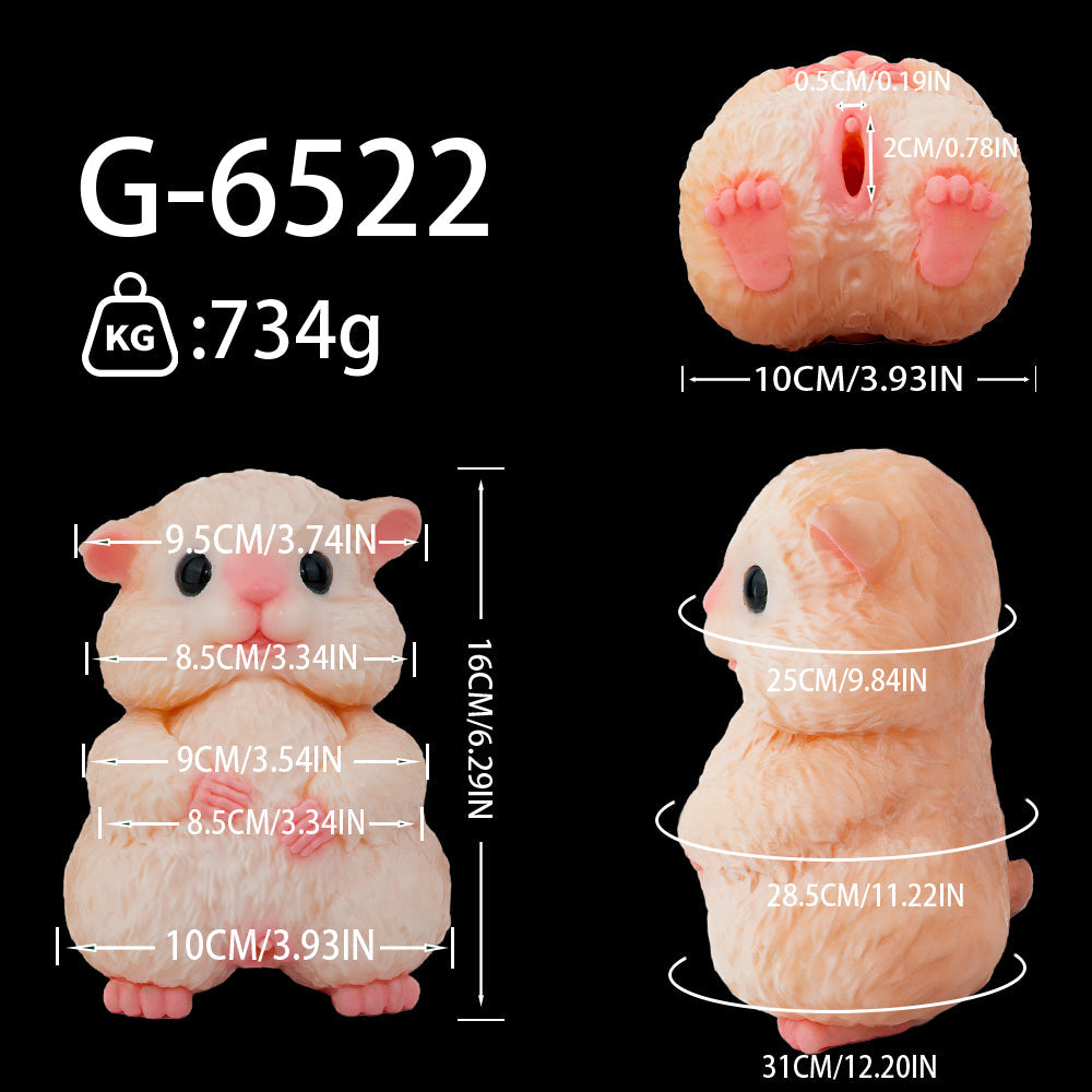 Hamster Pocket Pussy & Mini Sex Doll – Cute Fantasy Stroker for Men Who Love Unique Sex Toys