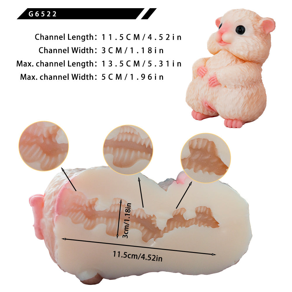Hamster Pocket Pussy & Mini Sex Doll – Cute Fantasy Stroker for Men Who Love Unique Sex Toys