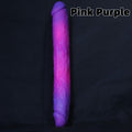 Double Ended Dildo | 11 Inch Flexible Platinum Silicone Shared Pleasure – Domlust