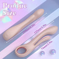 3-in-1 Insertable G-Spot Vibrating Magic Wand – Clitoral and Vaginal Silicone Stimulator