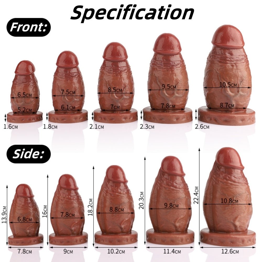 King Dick 8 Inch Extra Thick Huge Realistic Dildo - Tarisss Sex Toy Store