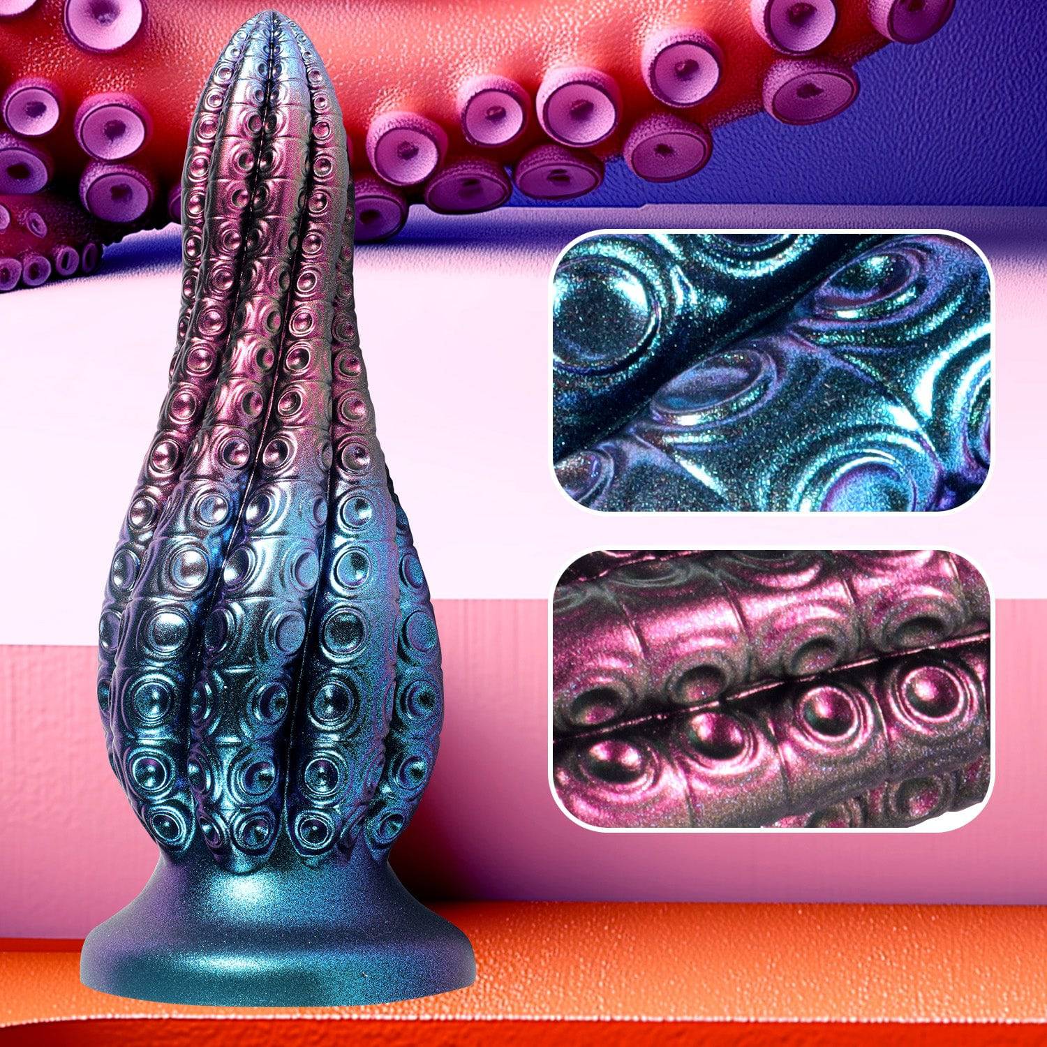 Kraken 10 Inch Alien Octopus Fantasy Tenatacle Dildo - Tarisss Sex Toy Store