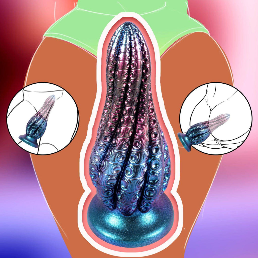 Kraken 10 Inch Alien Octopus Fantasy Tenatacle Dildo - Tarisss Sex Toy Store
