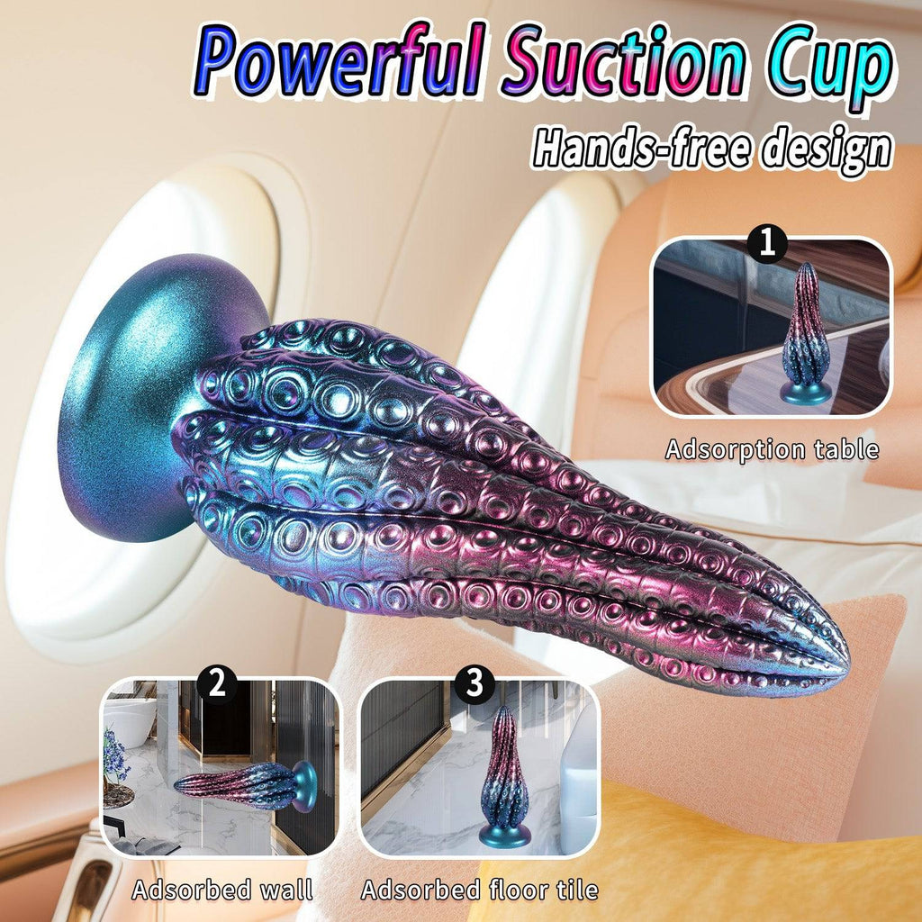Kraken 10 Inch Alien Octopus Fantasy Tenatacle Dildo - Tarisss Sex Toy Store