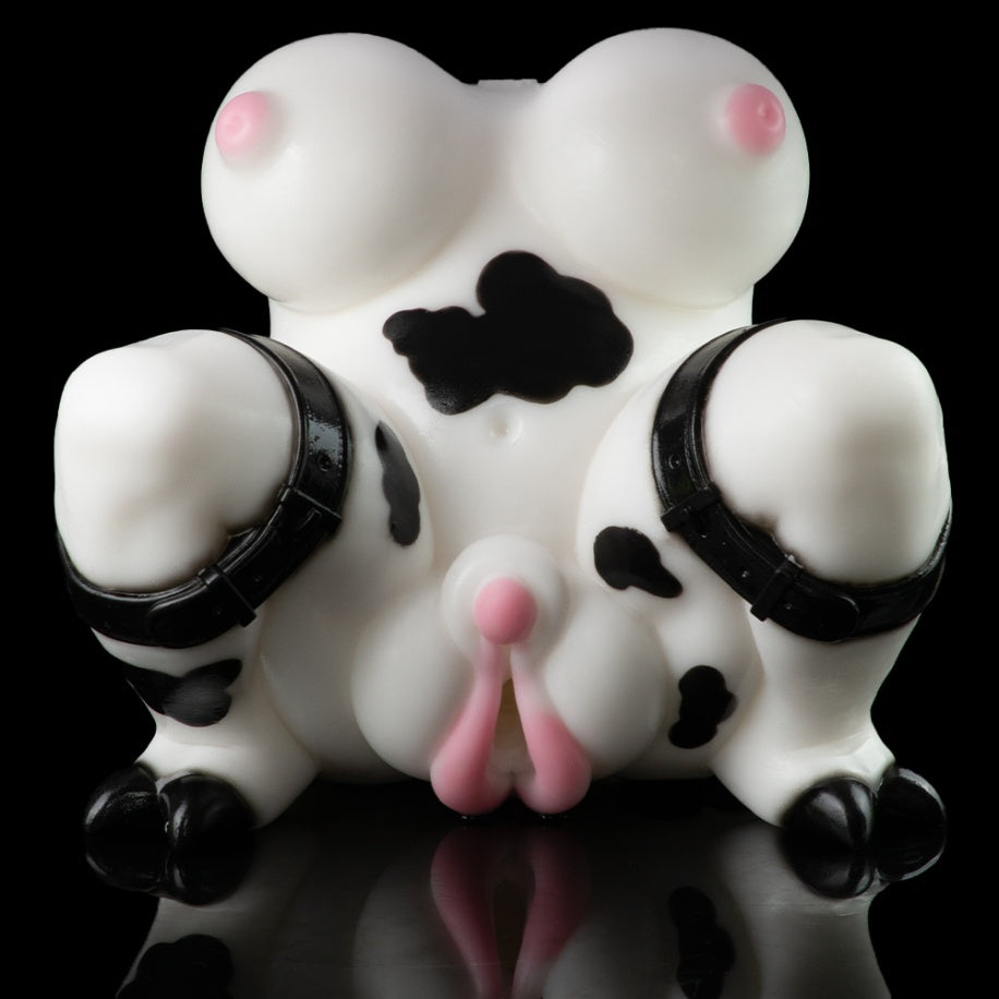 Cow Girl Anime Mini Sex Doll Torso — Dual-Channel Pocket Pussy with Squeezable Boobs by Domlust