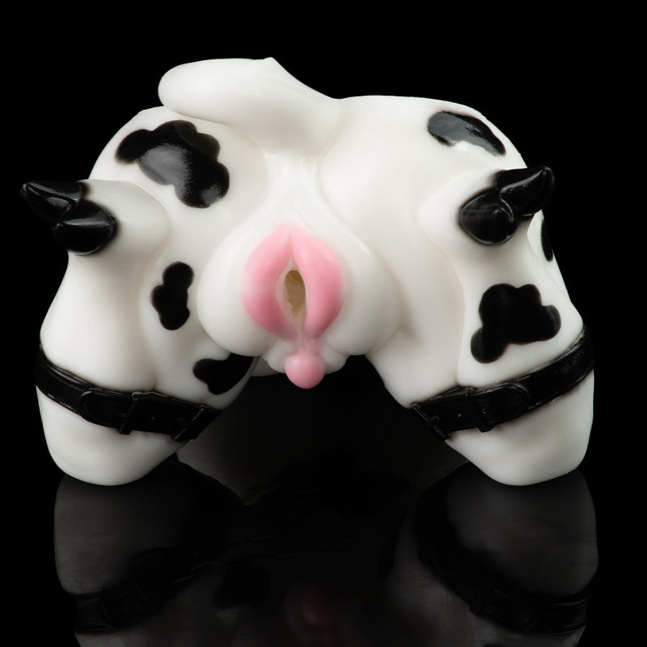 Cow Girl Anime Mini Sex Doll Torso — Dual-Channel Pocket Pussy with Squeezable Boobs by Domlust