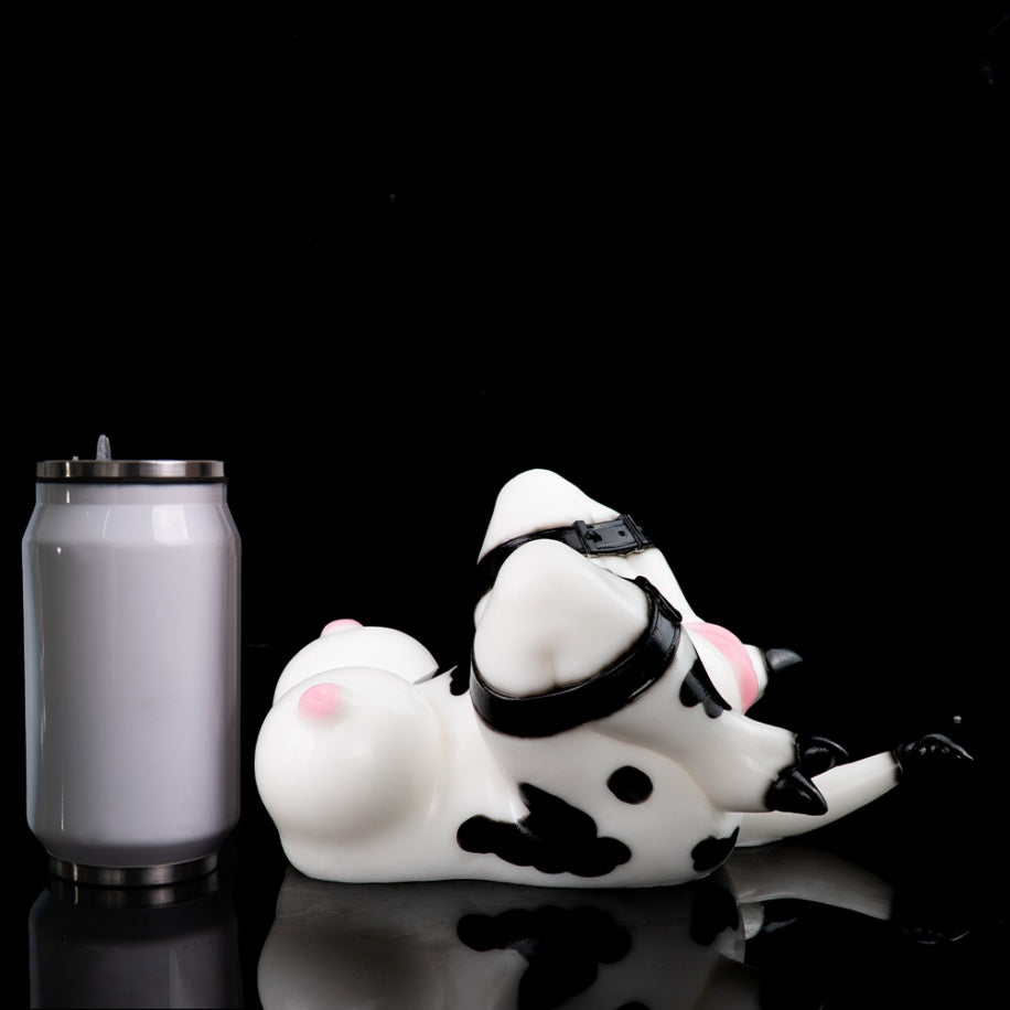 Cow Girl Anime Mini Sex Doll Torso — Dual-Channel Pocket Pussy with Squeezable Boobs by Domlust