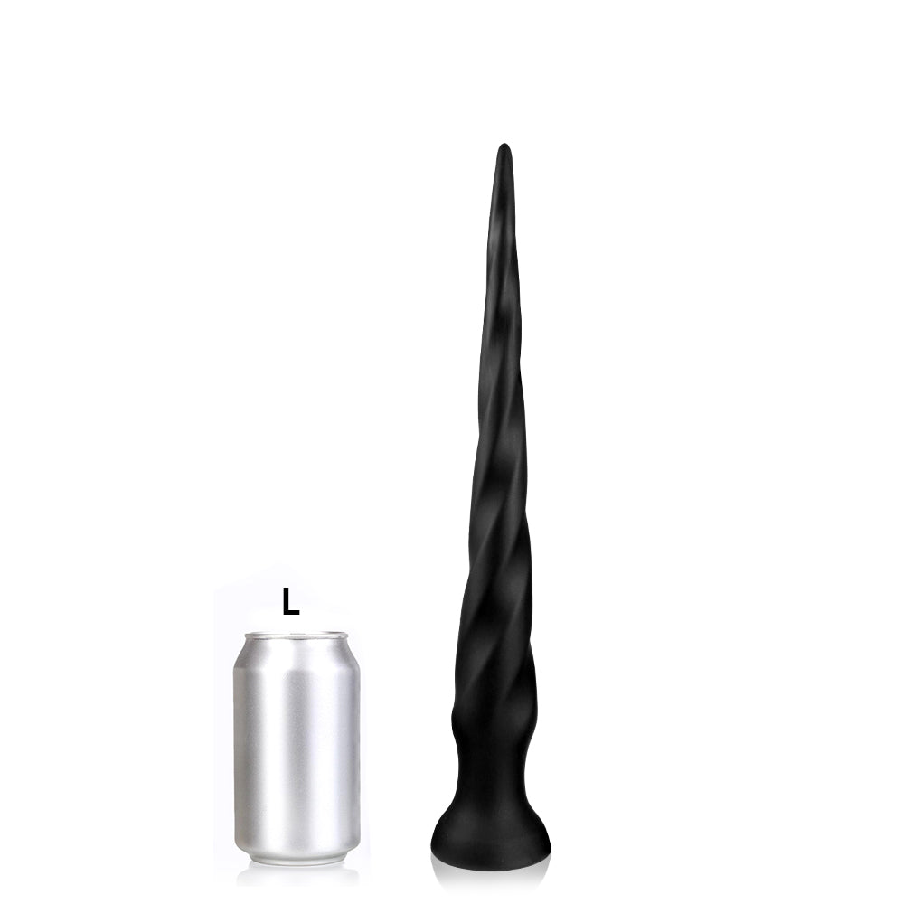 Worm - Long Butt Plug - Spiral Butt Plug - Deep Anal Toy
