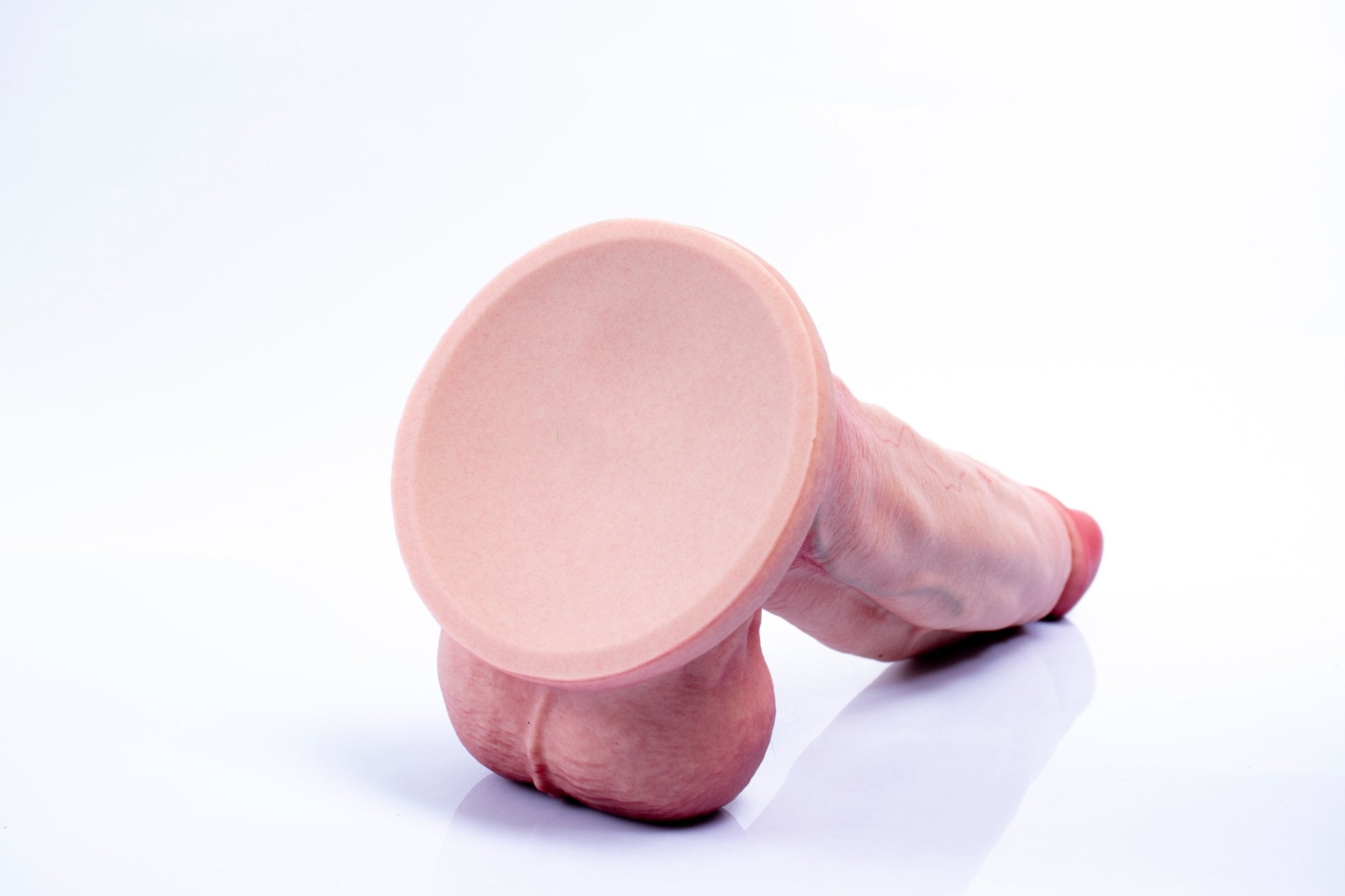 Large Realistic Vibrating Silicone Dildo with Suction Cup Base - Tarisss Sex Toy Store