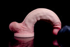 Large Realistic Vibrating Silicone Dildo with Suction Cup Base - Tarisss Sex Toy Store