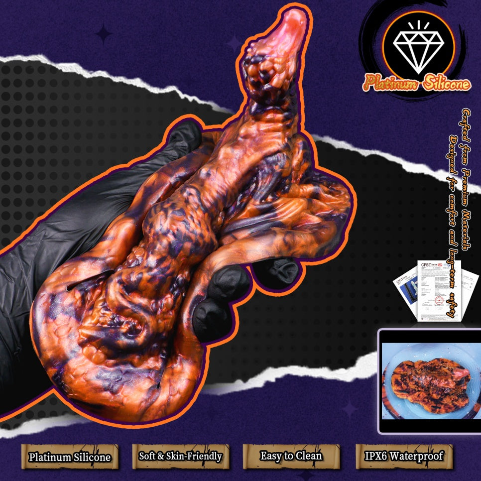 Sky Wyrm Dragon Grinder – Wearable Fantasy Beast Grinding Sex Toy with Vibrating Bullet | Domlust
