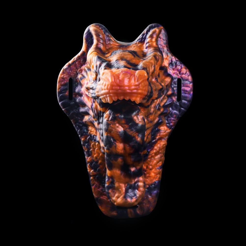 Devouring Desire Dragon Kiss Fantasy Beast Grinder | Platinum Silicone Grinding Sex Toy