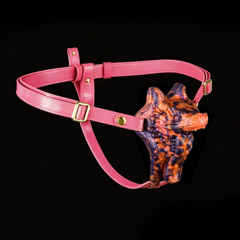 Devouring Desire Dragon Kiss Fantasy Beast Grinder | Platinum Silicone Grinding Sex Toy