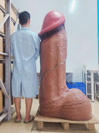 "Life - Size" Large - Scale Realistic Male Anatomy Silicone Dildo - Tarisss Sex Toy Store