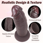 Lifelike Thick Head Huge Realistic Silicone Dildo with Suction Cup - Tarisss Sex Toy Store