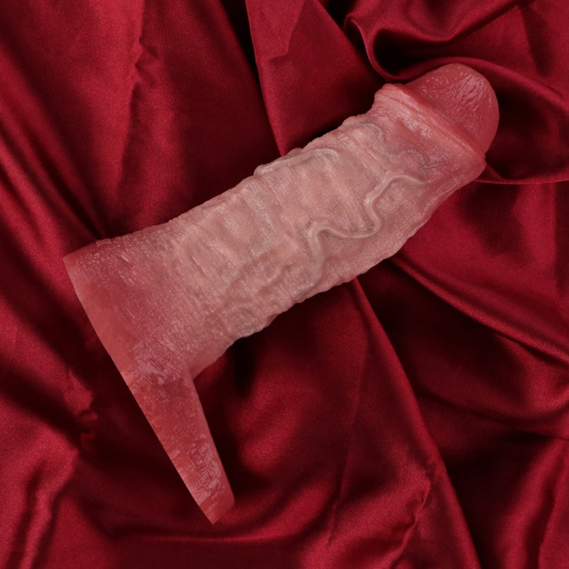 Lifelike Silicone Penis Sleeve – Enhancing Size, Girth, and Strength for a Firmer Experience