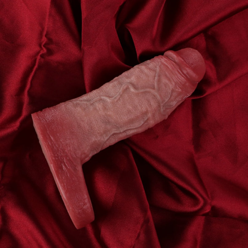 ED Relief Realistic Cock Sleeve – Silicone Penis Extension and Girth Enhancer