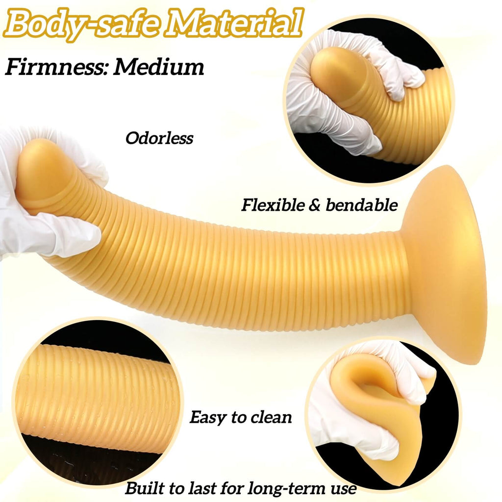 Long Fantasy Screw Dildo - Tarisss Sex Toy Store