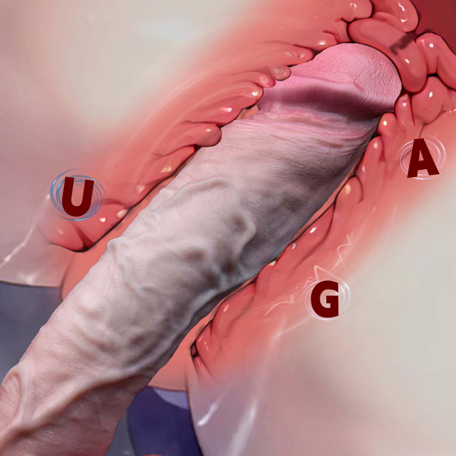 Massive Realistic Silicone Dildo – Dual Density Huge Consoladores with Veiny Texture