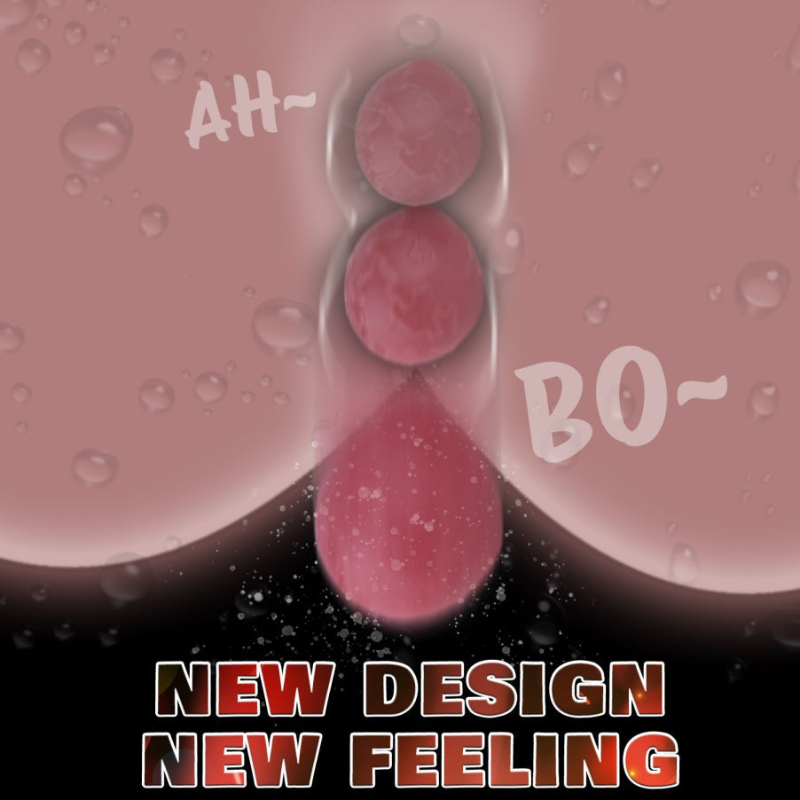 Realistic Ovipositor Dildo — Platinum Silicone Fantasy Dildo with Egg-Laying Function