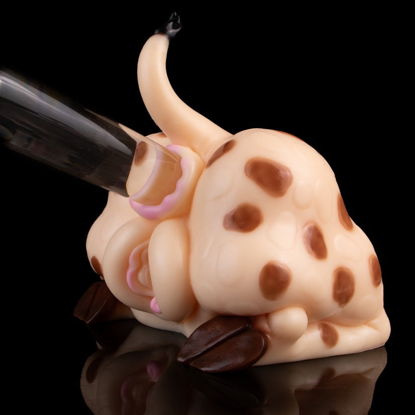 Giraffe Pocket Pussy — Dual-Channel Animal Mini Sex Doll | Domlust Fetish Silicone