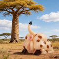 Giraffe Pocket Pussy — Dual-Channel Animal Mini Sex Doll | Domlust Fetish Silicone