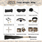 Luxury Leopard Print Bondage Kit - Tarisss Sex Toy Store