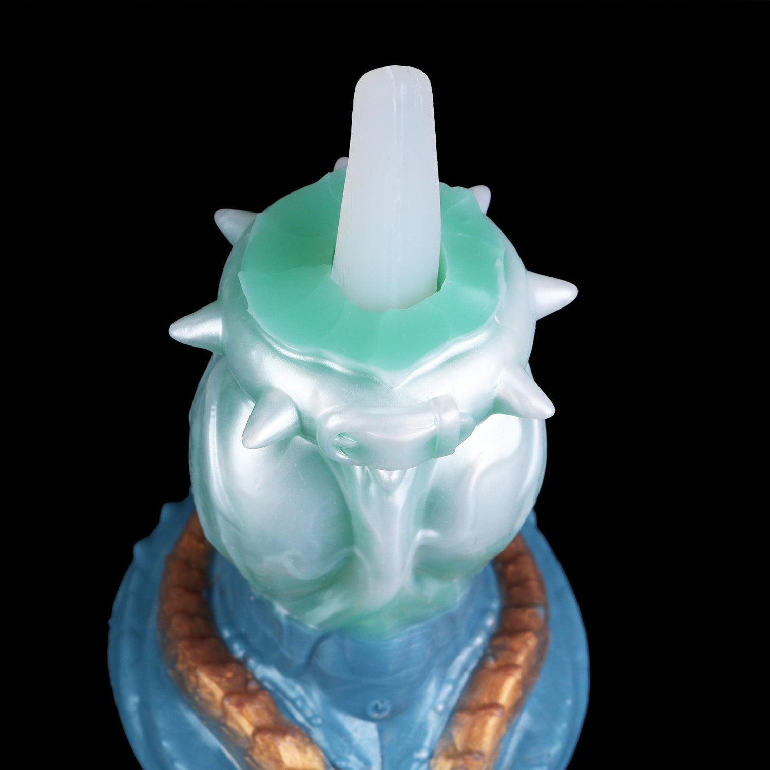 Inflatable Knot Dragon Dog Dildo — Expandable Fantasy Silicone Toy for G-Spot Stimulation & Knotting Sensation
