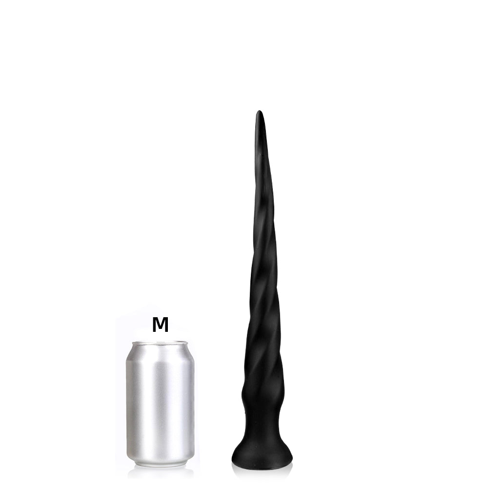 Worm - Long Butt Plug - Spiral Butt Plug - Deep Anal Toy