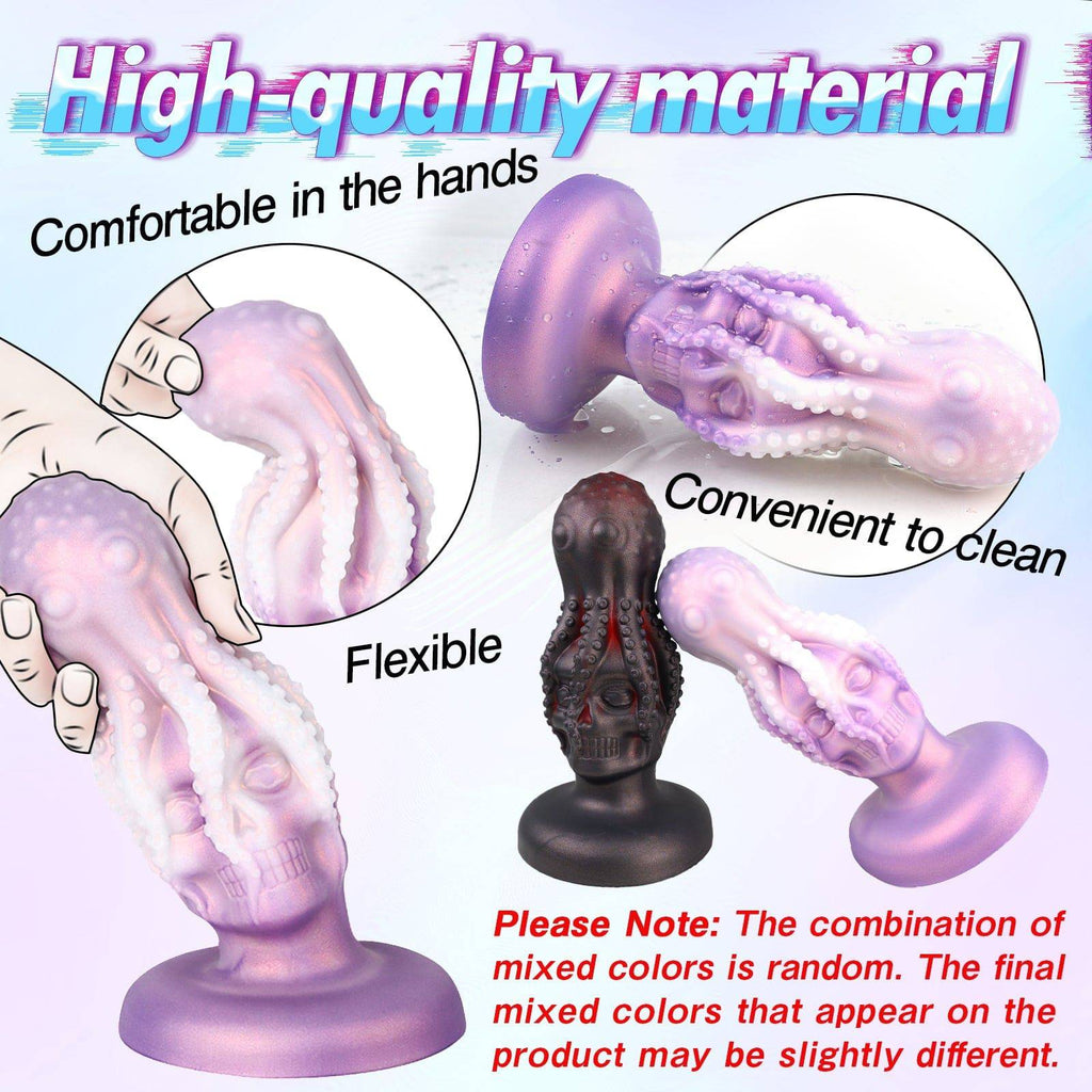 Madam Skull 8.07 Inch Fantasy Tentacle Anal Dildo - Tarisss Sex Toy Store