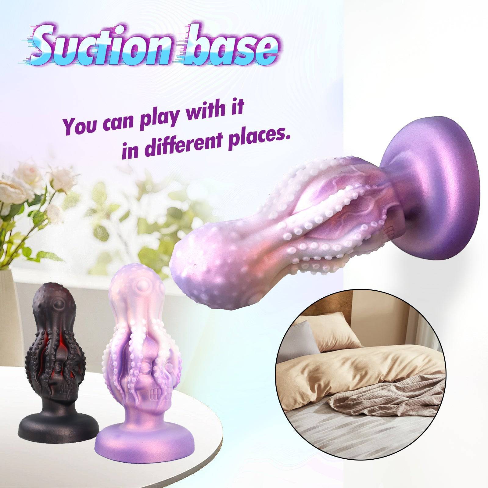 Madam Skull 8.07 Inch Fantasy Tentacle Anal Dildo - Tarisss Sex Toy Store