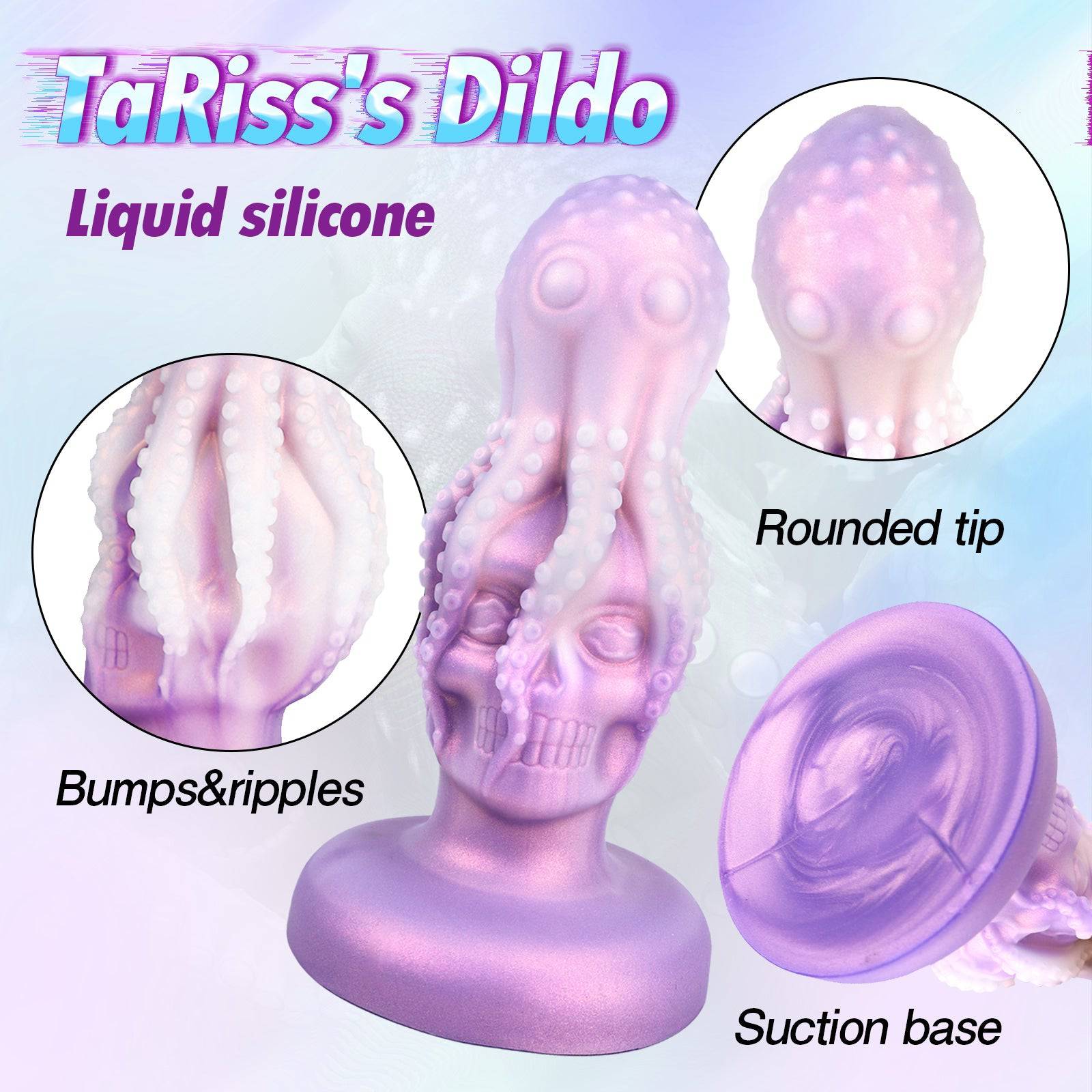 Madam Skull 8.07 Inch Fantasy Tentacle Anal Dildo - Tarisss Sex Toy Store