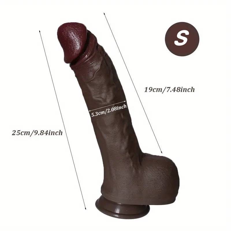 Magnum 12 Inch Huge Black Most Realistic Dildo - Tarisss Sex Toy Store