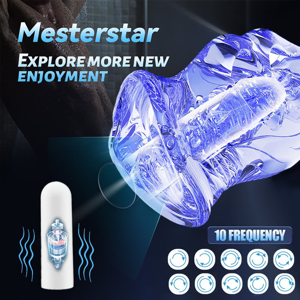 Male Masturbator with Bullet Vibrator - Tarisss Sex Toy Store