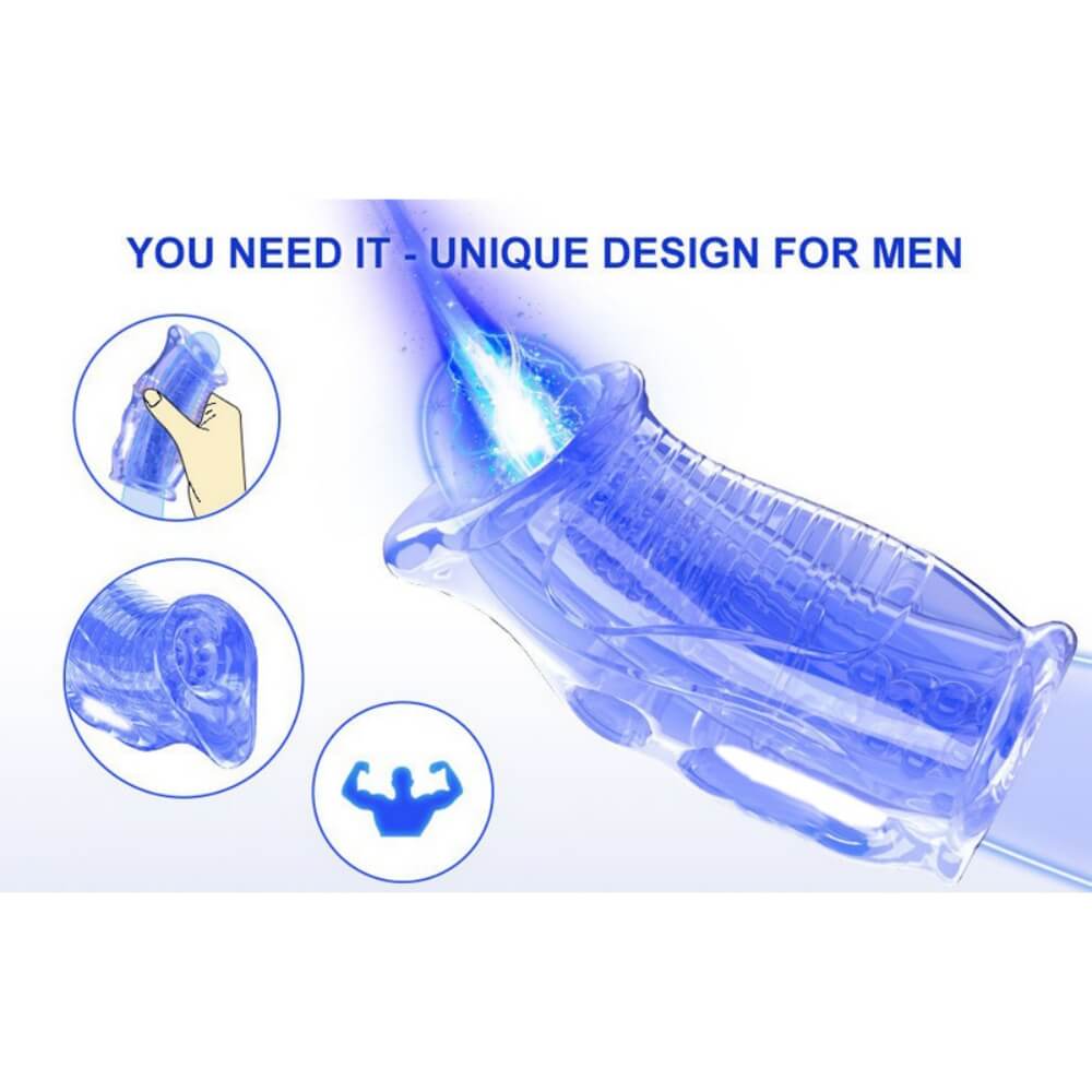 Male Masturbator with Bullet Vibrator - Tarisss Sex Toy Store