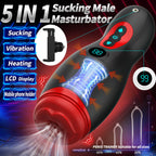 Male Masturbator with LCD Digital Display - Tarisss Sex Toy Store