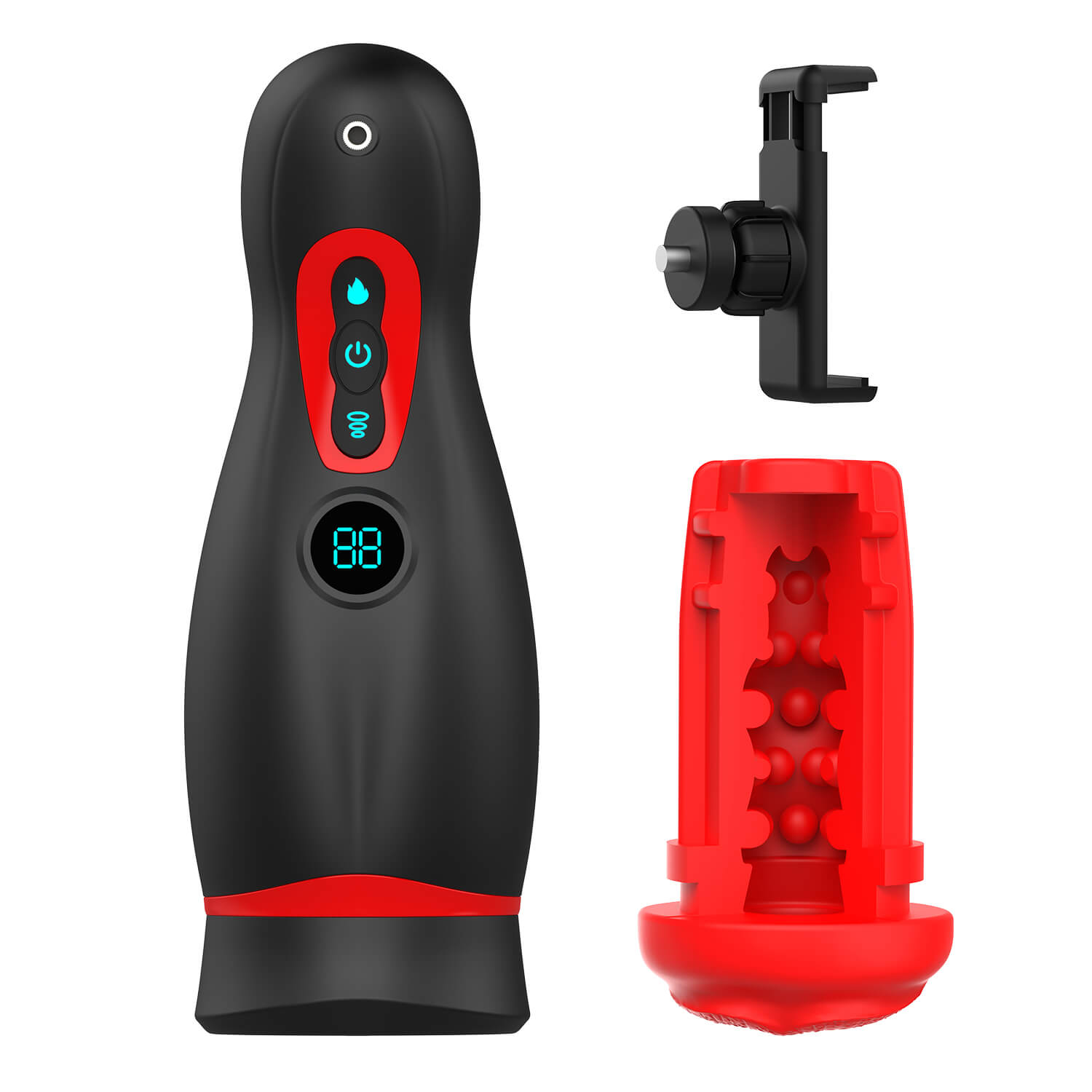 Male Masturbator with LCD Digital Display - Tarisss Sex Toy Store