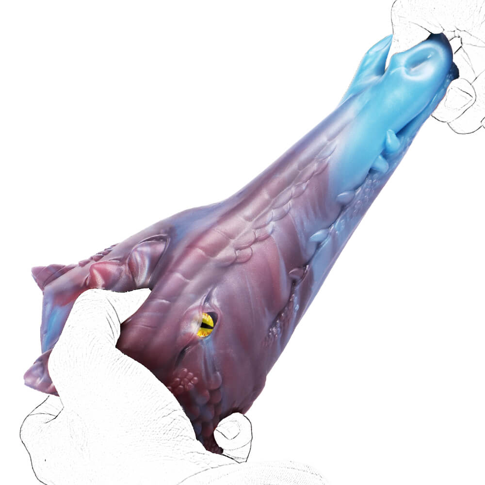 Male Silicone Fantasy Dragon Masturbator - Tarisss Sex Toy Store