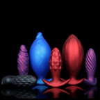 Eggg - Inflatable Silicone Anal Butt Plug with Air Pump
