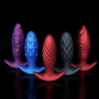 Eggg - Inflatable Silicone Anal Butt Plug with Air Pump