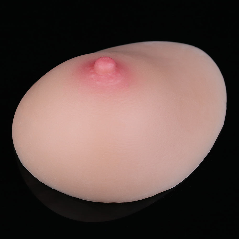 Realistic Silicone Breast Forms for Crossdressers & Femboys – Hand-Painted Liquid Silicone