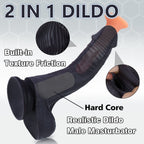 MAPARON 11 Inch Black Huge Realistic Dildo - Tarisss Sex Toy Store