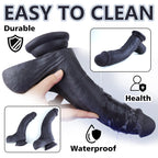 MAPARON 11 Inch Black Huge Realistic Dildo - Tarisss Sex Toy Store