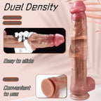 MAPARON 12 Inch Extra Long Huge Realistic Dual Density Dildo - Tarisss Sex Toy Store